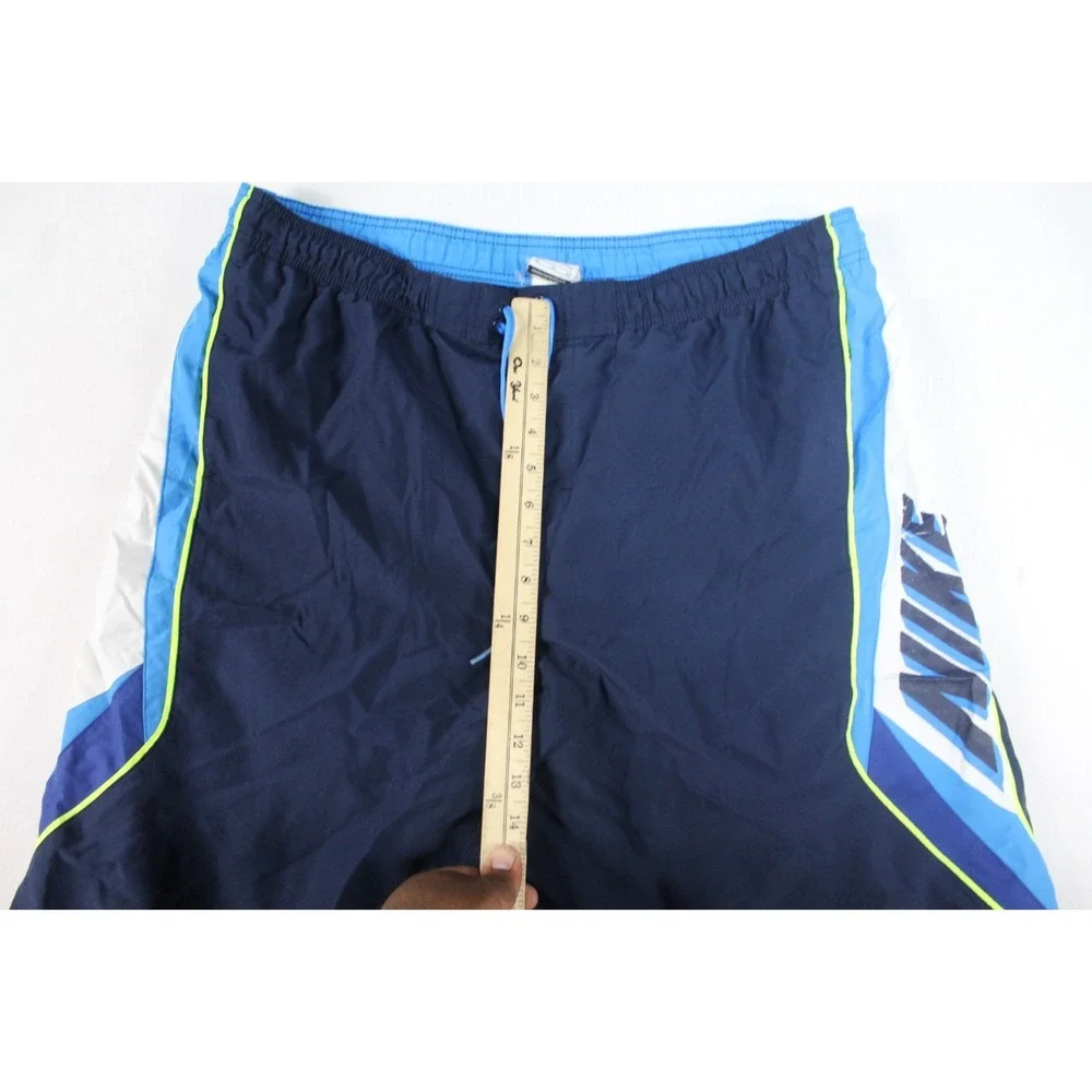 Nike Men Blue Board Shorts Trunk Dri Fit Summer Beach Casual Size XL